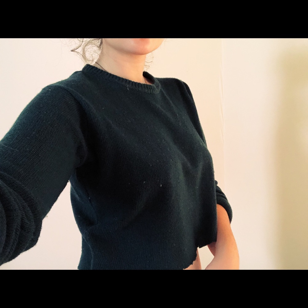 Forrest green Brandy Melville sweater